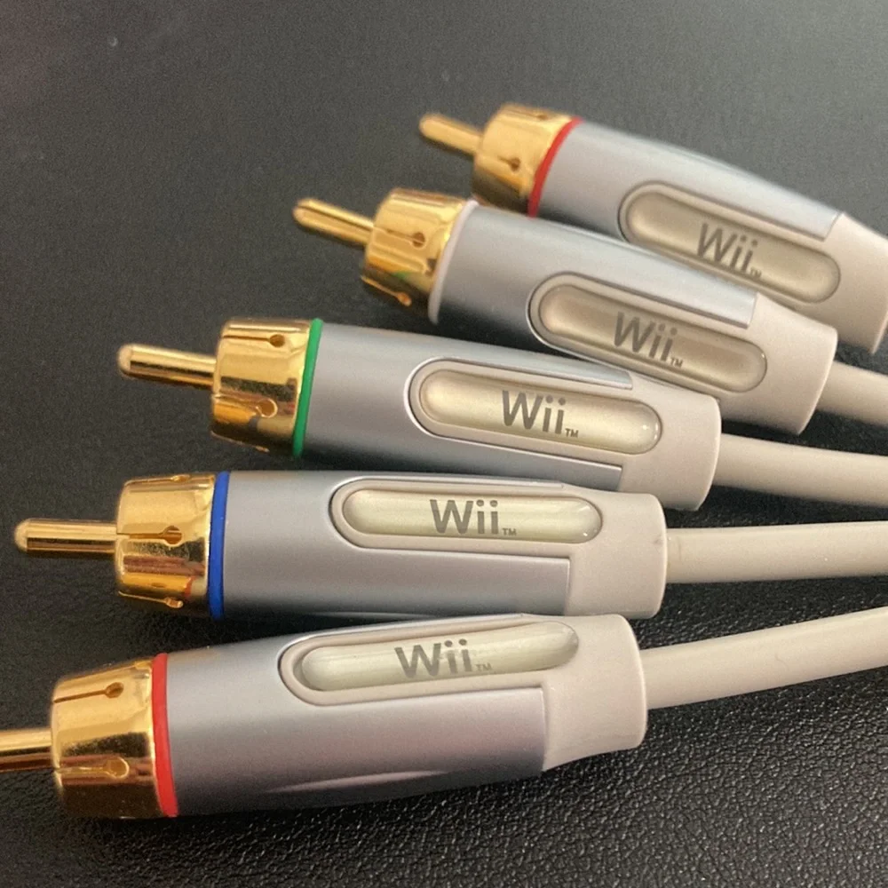 Premium Component Audio Video HD AV Cable for Wii console